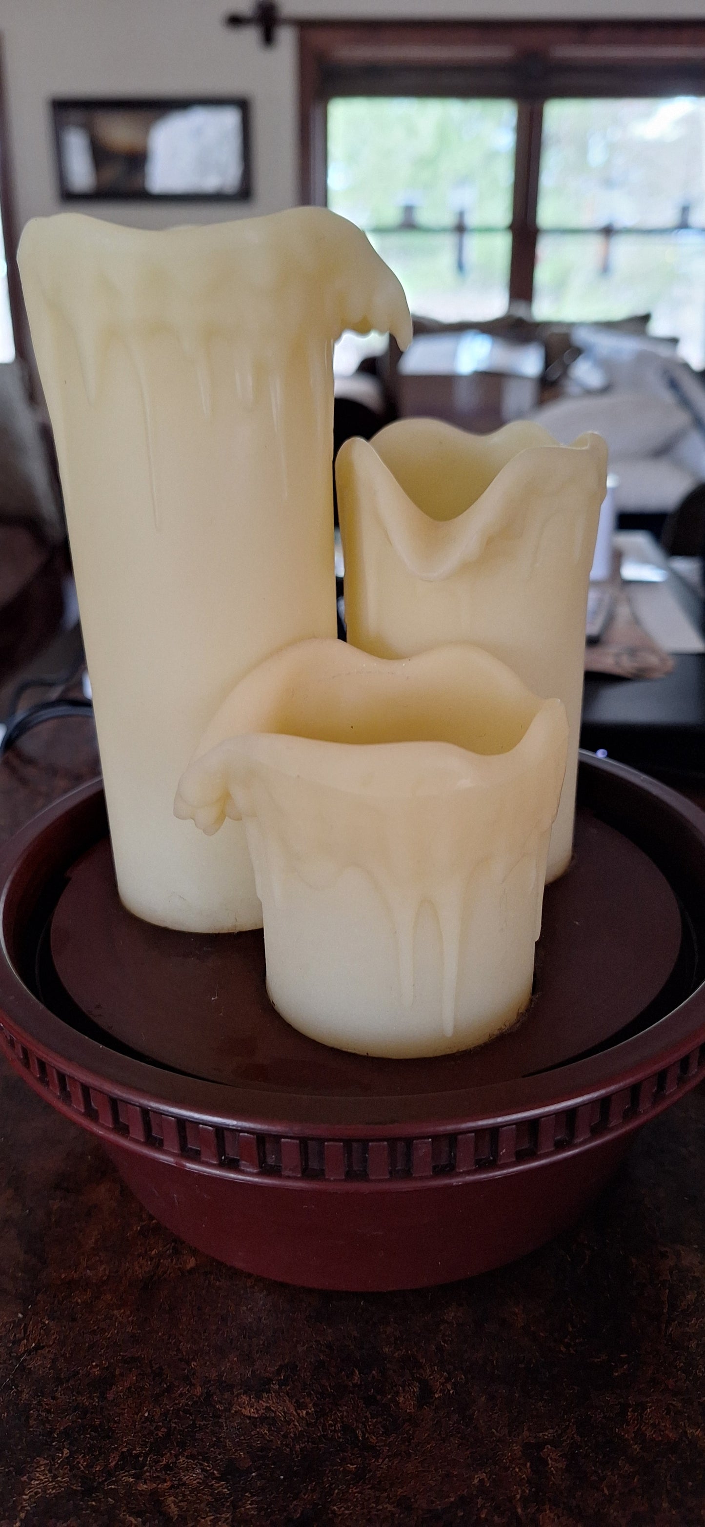 Candle Fountain Water Feature