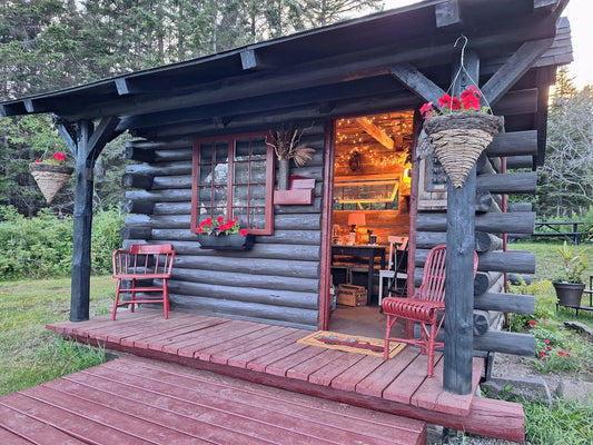 The Log Cabin is Open!