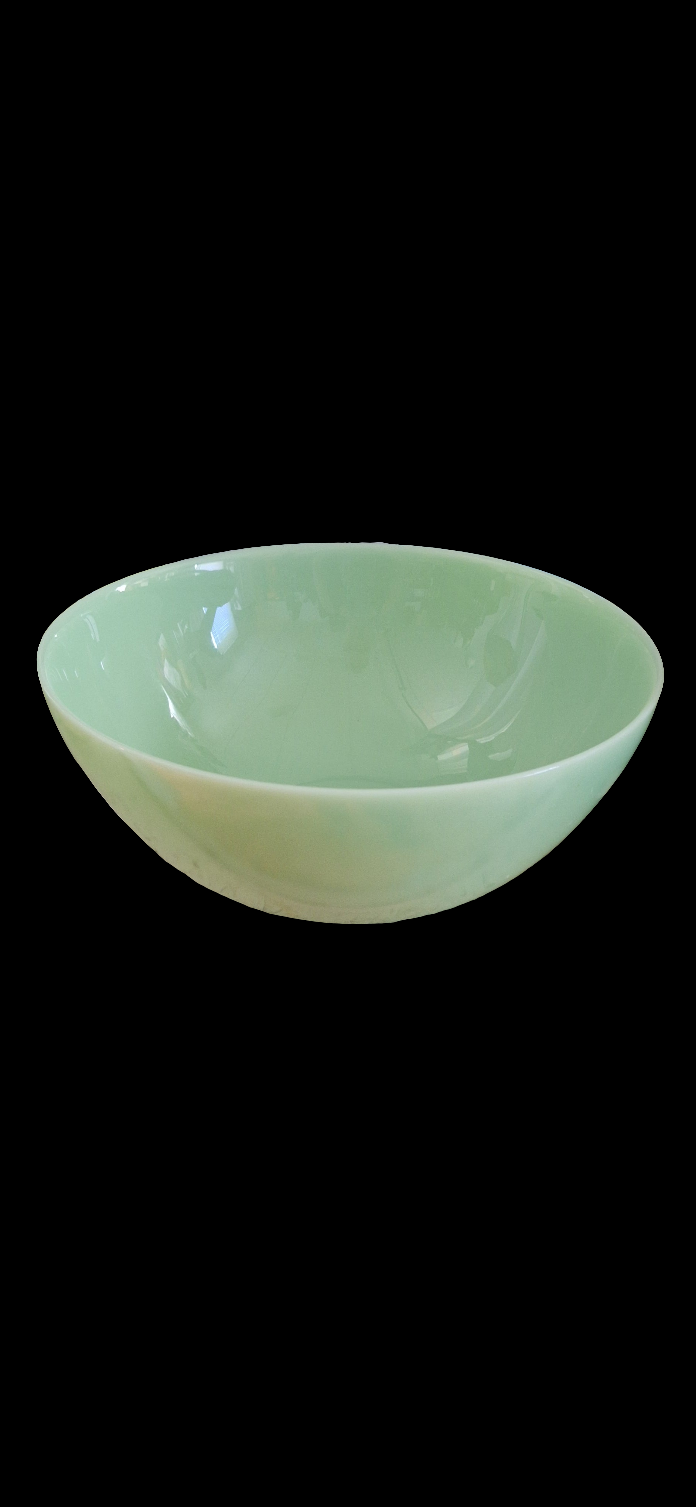 Large Jadeite Mixing Serving Bowl
